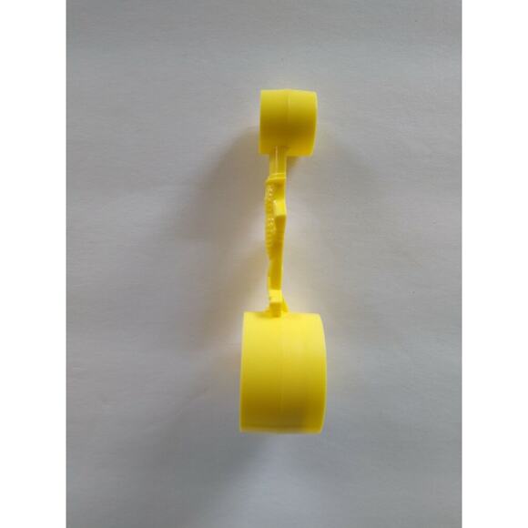 Mr Peanut Yellow Measuring Spoon Scoop 1950's Planters Peanuts Kitchenware - Picture 4 of 5